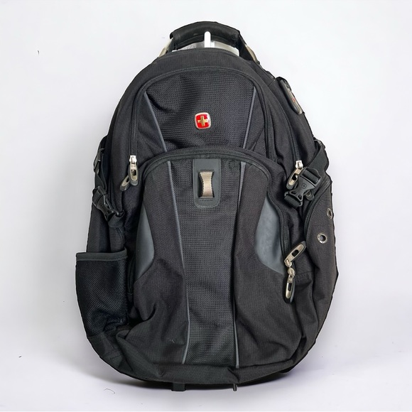SWISSGEAR ScanSmart Laptop Backpack Black - Picture 1 of 17